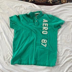 Aeropostale shirt sleeve polo shirt